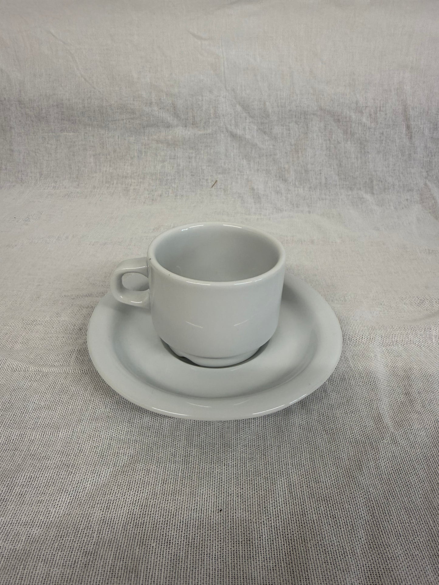 Tasse et sous tasse à café