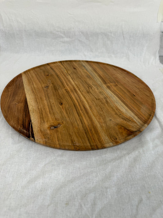 Plateau rond bambou 35cm