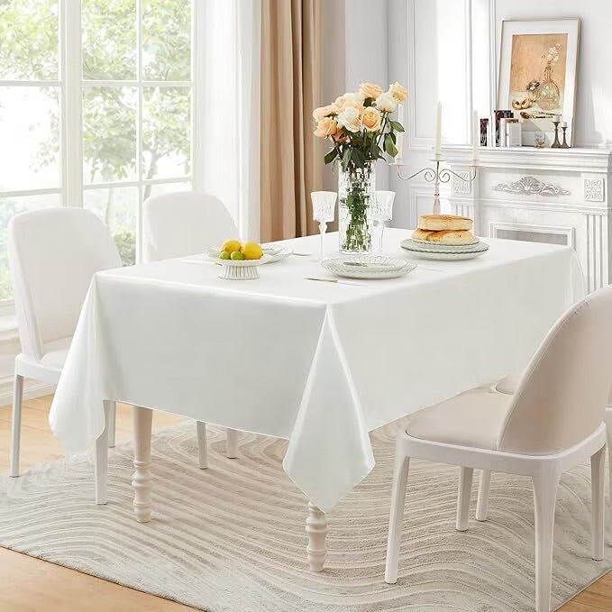 Nappe rectangle blanche 200x300